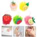 Hemoton 5pcs Ball Shower Scrubber - Soft Bathing Sponge & Exfoliating Tool for Body Cleanse - Perfect for Bath Tub - Nylon Bath Products - Buy Online on GoSupps.com