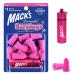 Mack s Dreamgirl Soft Foam Earplugs 7 Pair with Travel Case - Small Ear Plugs for Sleeping Snoring Studying Loud Events Traveling and Concerts