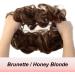JJstar Messy Hair Bun Scrunchies for Women - Brunette/Honey Blonde - Buy Online on GoSupps.com