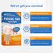 Fungal Nail Treatment Nail Fungus Treatment for Toenail Extra Strong Fungal Nail Patches 32Pcs 32 count (Pack of 1) - Buy Online on GoSupps.com