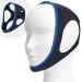 Adjustable Anti Snore Chin Strap - Effective Snoring Solution - Breathable CPAP Alternative - Unisex Adjustable Sleep Apnea Aid - Chin Strap for Snoring