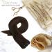 Moresoo Dark Brown Human Hair Weft Extensions 20 Inch - Double Weft, 100g/Pack #4 - Buy Online on GoSupps.com