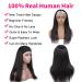16 Inch Straight Human Hair Headband Wig for Black Women - Glueless, 150% Density, Natural Color - Pack of 1 - Buy Online on GoSupps.com