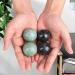 Healifty Baoding Balls 4-Pack - 1.4 Chinese Health Massage Balls (Green & Black) for Hand Exercise & Stress Relief - Buy Online on GoSupps.com