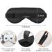 Haskirky Light Blocking Eye Mask - Adjustable Men and Women Travel Yoga Meditation Office Deep Sleep - Buy Online on GoSupps.com