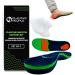 Plantar People Orthotic Insoles Full Length with Arch Supports & Silicone Heel Pads Metatarsal and Heel Cushion for Plantar Fasciitis Treatment (S) UK 5-6.5