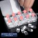 120pcs Short French Square Gel Nail Tips - White Clear Full Cover Acrylic Fake Nails for DIY Nail Salon - A1 Short Square Tip - Buy Online on GoSupps.com