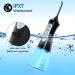 Portable Cordless Water Flosser with 300ML Tank - Rechargeable & Waterproof - 3 Modes 4 Tips - Black - Buy Online on GoSupps.com