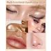 Glitter Cream Eyeshadow Stick Waterproof High Pigmented Shimmer Eyeliner Pencil Eye Shadow Pen Smudge-Proof & Long Lasting Crayon Eyeshadow Built-in Sharpener Eye Brightener Makeup Gift for Women-01# - Buy Online on GoSupps.com