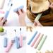 Toothbrush Travel Case 3 Pack - Compact Organizer for Business Trips & Travel - White-Beige - Buy Online on GoSupps.com