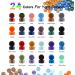 Wax Seal Stamp Kit with Gift Box - Aottom Wax Letter Seal Kit with 24 Colors, 650 Pcs Beads, Warmer, Envelopes, Candles, Stamp & Pen - Ideal for Gifting and Decoration - Buy Online on GoSupps.com