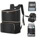 Wolka Breast Pump Bag,Diaper Bag,Breastmilk Cooler Bag Black