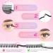 Glowing Win DIY Cluster Lashes Set - 144PCs Individual Eyelash Extensions with Bond Sea & Tweezers | 8-16mm Natural Fake Lashes - Buy Online on GoSupps.com
