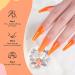 Neon Orange Gel Nail Polish - 0.5 fl oz | Soak Off Gel Polish for DIY Manicure | Salon Quality | Christmas Holiday Gift - Buy Online on GoSupps.com
