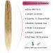 Double Ended 24 Inch 10 Strands Blonde Dreadlock Extensions | Synthetic Crochet Dreads M27/613 Brown to Bleach Blonde - Buy Online on GoSupps.com