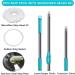 Floor Microfiber Wet Dry Mop  Tsmine Hardwood Floor Mop for Floor Cleaning  Commercial Household Clean Hardwood  Mop & Refills Set Include 2 Replacement Heads Refills and 61" Extended Mop Pole Handle - Buy Online on GoSupps.com