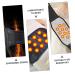1pc Heated Lumbar Support Waist Belt - Self-Heating Magnetic Back Support for Sports & Work | Adjustable Bellyband 120x8cm - International Shipping Available - Buy Online on GoSupps.com