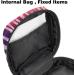 Autumn-Themed Storage Bags for Women's Bandages & Menstrual Cups | Large Zipper Pocket for Tampons & Period Inserts - Pink Multi-Color - Buy Online on GoSupps.com
