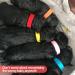 15PCS Puppy ID Collars Easy to Use Adjustable Newborn Kitten Collars Soft Fabrics Whelping Collars for Kittens Neck of the Puppy and Dog - Buy Online on GoSupps.com