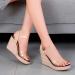 Buy XTZYGLFD Summer Sandals for Women - Stylish Espadrilles & Wedges Outdoor Shoes - Black UK Size 6.5 - International Shipping Available - Buy Online on GoSupps.com