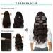 Doores Real Hair Extensions Clip In - 24 Inch Dark Brown to Chestnut Brown & Dirty Blonde Highlights - 120g Remy Human Hair - 7 Pieces - Buy Online on GoSupps.com