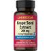Lindberg Grape Seed Extract | 200mg | 120 Quick Release Capsules | 134mg Polyphenols | Non-GMO Gluten Free Supplement