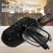 Portable Folding Reading Glasses for Presbyopia - Small Round Clip Nose Glasses with Keychain Case - Light & Unisex (1.0) - Buy Online on GoSupps.com