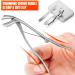DRMODE Angled Head Nail Clippers for Thick Nails - Premium Steel Toe Nail Cutter with Wide Opening for Men, Seniors, Women - Silver - Buy Online on GoSupps.com