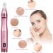 PELCAS 2 in 1 Microneedling Pen Derma Pen with 2 LED Colors & 6 Speeds Dermapen LCD Display with 24 Replacement Cartridges Rechargeable Cordless 0-2 mm Adjustable for Skin Care - Buy Online on GoSupps.com
