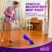 2-Pack Reusable Microfiber Mop Pads for Swiffer Wetjet - 12-inch Refills for Wet & Dry Cleaning - Buy Online on GoSupps.com