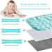 Portable Baby Changing Mat - Waterproof Foldable Travel Urinal Pad - 60x35cm - Blue - Buy Online on GoSupps.com