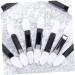 SOESFOUFU Makeup Eyeshadow 100pcs Travel Kit for Women Eyeshadow Sponge Brush Eyeshadow Brush Kit Eye Shadow Stick Miss Toolkit M White - Buy Online on GoSupps.com