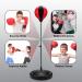 Punching Bag for Kids with Boxing Glove - Adjustable Height Stand | Fun & Exercise for 3-8 Year Olds | Perfect Gift Idea - Buy Online on GoSupps.com