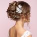 Silver Rhinestone Pearl Wedding Hair Pins - 28 Pieces Bridal Hair Accessories for Brides & Bridesmaids - Buy Online on GoSupps.com