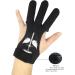 ANIMSWORD Archery Protective Glove - Three-Finger Shooting Gloves for Men & Women - Black Medium - Buy Online on GoSupps.com