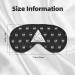 Buy Polygonal Modern Crystal Skull Sleep Mask - Adjustable Double-Sided Soft Eye Covers for Perfect Sleep & Reduced Eye Edema | International Shipping - Buy Online on GoSupps.com