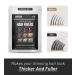 Keratin Hair Fibers Refill Bag - Instant Volume for Fine & Thinning Hair | Black 60g | Perfect for Men & Women - Buy Online on GoSupps.com
