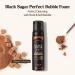 SKINFOOD Black Sugar Perfect Bubble Foam 200ml - Exfoliating Facial Cleanser for Men & Women - Buy Online on GoSupps.com