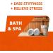 Calming Lavender Bath Salt in Cork Jar - Muscle Relief & Joint Soother with 84 Minerals - Foot Soak - Buy Online on GoSupps.com