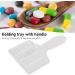 HURRISE Acrylic Pill Counting Tray - 30 Count Capsule Sorting & Holding Tray with Handle | Effort-Saving Tablet Counter for Vitamins & Supplements - Buy Online on GoSupps.com