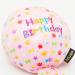 Pet London Birthday Pink Balloon Dog Toy - Celebrate Dog's Happy Birthday - Plush colourful Rainbow Confetti Pattern Dog Party Gift-Perfect Pup Special Day Present-UK Designer Brand-BDAY or Adoption - Buy Online on GoSupps.com