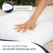 Buy Gentle North Decorative Pillow Set (4) - 45x45 cm - Zippered Washable kotex - Perfect for Beds & Sofas - White - Buy Online on GoSupps.com