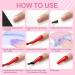 COSCELIA Gel Nail Polish Kit with UV Light - Summer Colors Collection | French Nail Art All in One Kit | Gift for Women | DIY Manicure Set - Buy Online on GoSupps.com