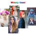 Kids Temporary Hair Chalk Comb - Non-Toxic Washable Hair Color Dye - Girls Gift for Halloween, Christmas, Birthday Parties - 6 Colors - Ages 1-10 - Buy Online on GoSupps.com