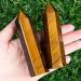 XIANNVXI 4" Large Tiger Eye Crystal Point Hexagonal Tigers Eye Crystal Wand Crystal Tower Natural Gemstone for Reiki Balancing Meditation Accessories Wichcraft Supplies 1PC Y - 4" Tigers Eye