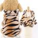 Xiaoyu clothing for pets puppies dogs cats with a hood sweater warm costume Halloween cosplay party clothing tiger m m tiger