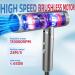 Travel Hair Dryer - Professional Foldable Blow Dryer with Diffuser Lightweight & Powerful Salon Hairdryer with Brushless Motor - Silver - Buy Online on GoSupps.com
