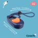 Coachi Multi-Clicker Dog Accessory with Adjustable Volume Control - Navy/Coral - Buy Online on GoSupps.com