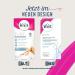 Veet Cold Wax Strips for Sensitive Skin - Easy-Gelwax Technology for Legs & Body | 20 Pack - Buy Internationally - Buy Online on GoSupps.com