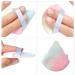 WLLHYF 2Pcs Triangle Powder Puffs Set for Face & Body - Washable Reusable Velour Cotton Puff for Setting Makeup - Multicolor - Buy Online on GoSupps.com